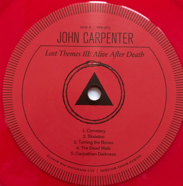 John Carpenter - Lost Themes III: Alive After Death | Mint (M) Mint (M) - SOUNDTRACK *COLOR*