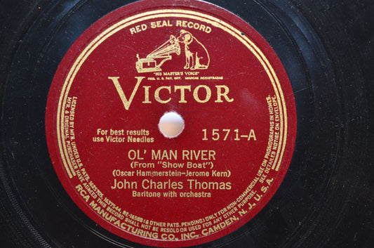 Ol' Man River / Sylvia | Very Good Plus (VG+) Very Good Plus (VG+)