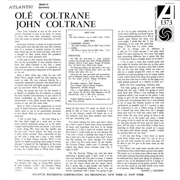 Olé Coltrane | Mint (M) Mint (M) - JAZZ *SEALED/COLOR*