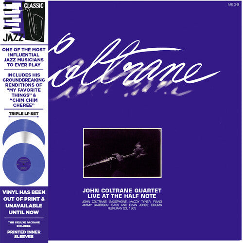 Live at the Half Note (Blue & White Colored Vinyl, Deluxe Edition, Limited Edition) (3 Lp's) |