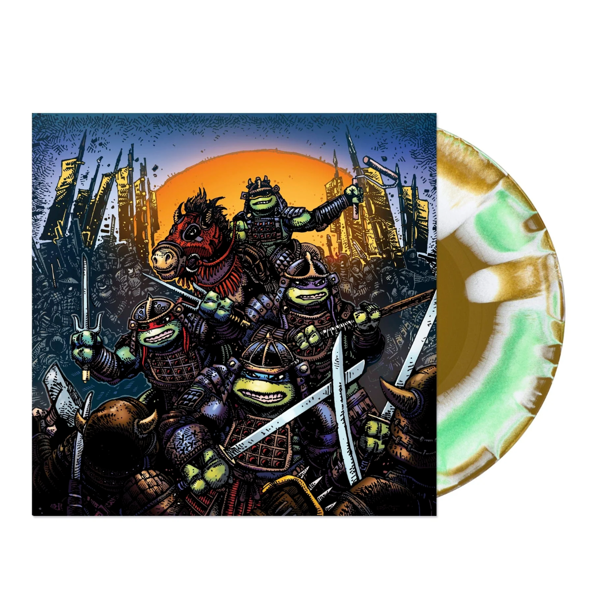 Teenage Mutant Ninja Turtles Part Iii (Color Vinyl Soundtrack) | Mint (M) Mint (M) - SOUNDTRACK *COLOR*