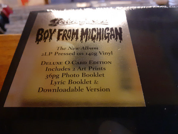 John Grant Boy From Michigan Bella Union, Partisan Records 2xLP, Album, Dlx, O-C Mint (M) Mint (M)