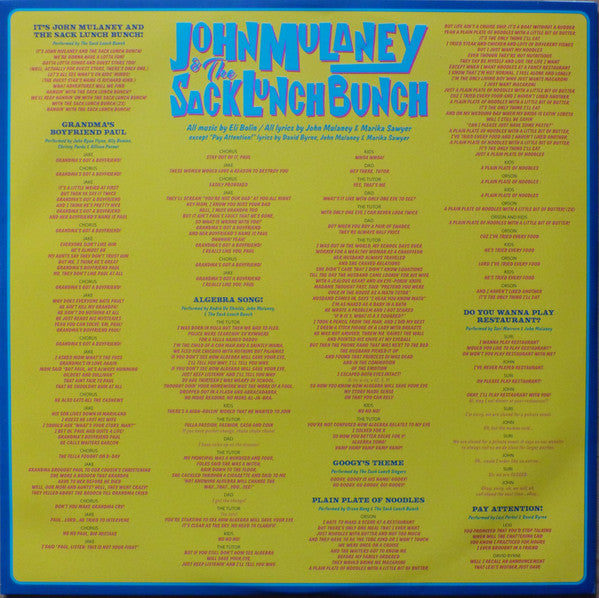 John Mulaney & The Sack Lunch Bunch - John Mulaney & the Sack Lunch Bunch Original Soundtrack Recording | Mint (M) Mint (M) - CHILDRENS