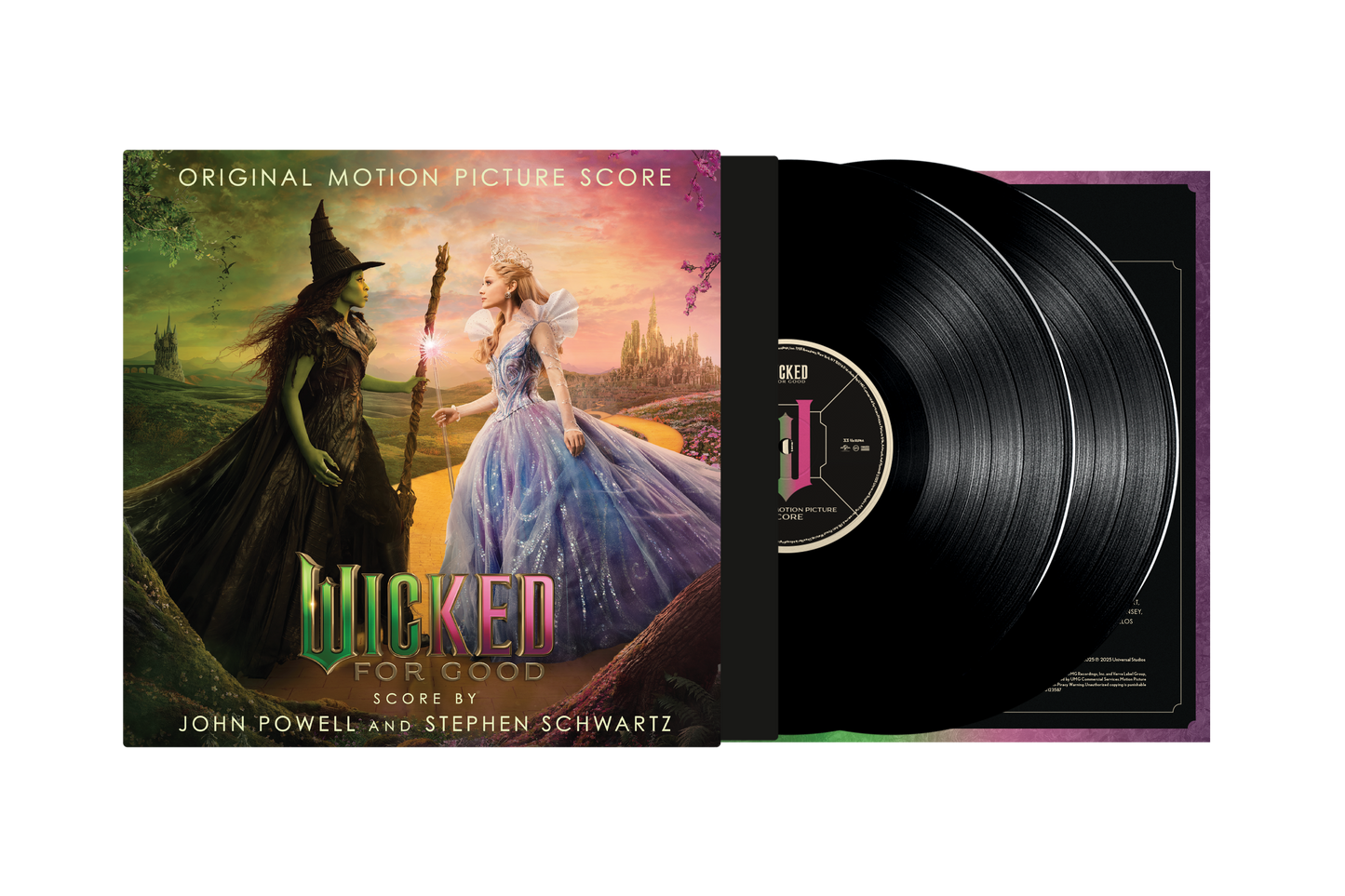 (PRE-ORDER 12/5/26) Wicked: For Good (The Original Motion Picture Score) [2xLP] | - SOUNTRACK *NEW*