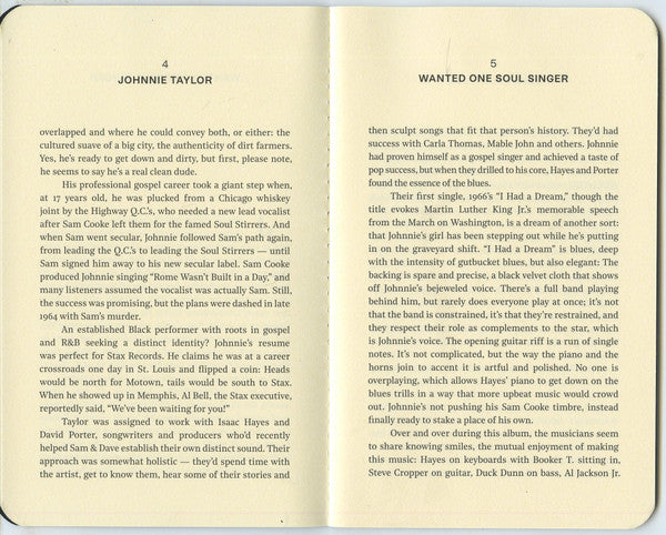 Wanted One Soul Singer | Mint (M) Mint (M) - FUNK *VMP*