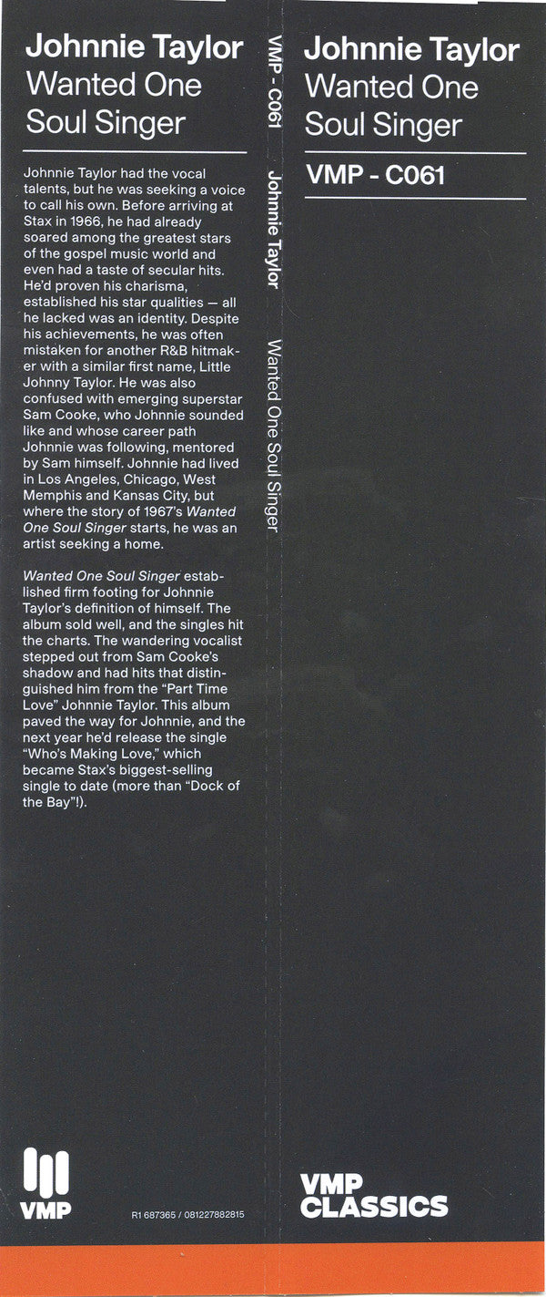 Wanted One Soul Singer | Mint (M) Mint (M) - FUNK *VMP*