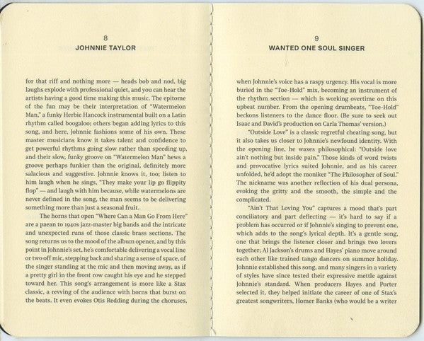 Wanted One Soul Singer | Mint (M) Mint (M) - FUNK *VMP*