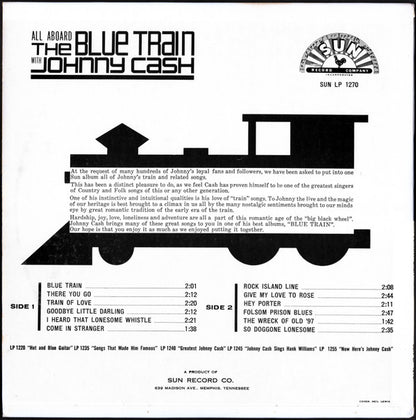 All Aboard The Blue Train | Very Good Plus (VG+) Very Good (VG)