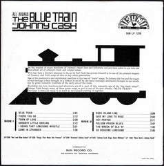 Johnny Cash All Aboard The Blue Train Sun (9) LP, Album, Comp, Mono Very Good Plus (VG+) Very Good (VG)