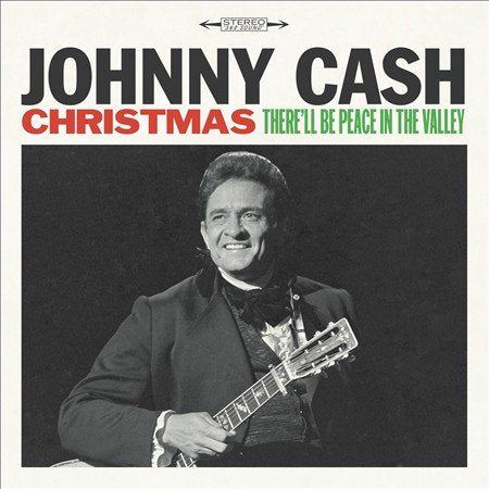 Johnny Cash Christmas: There'll Be Peace In The Valley LP Mint (M) Mint (M)