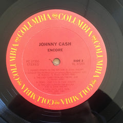 Johnny Cash Encore Columbia LP, Comp Near Mint (NM or M-) Very Good Plus (VG+)