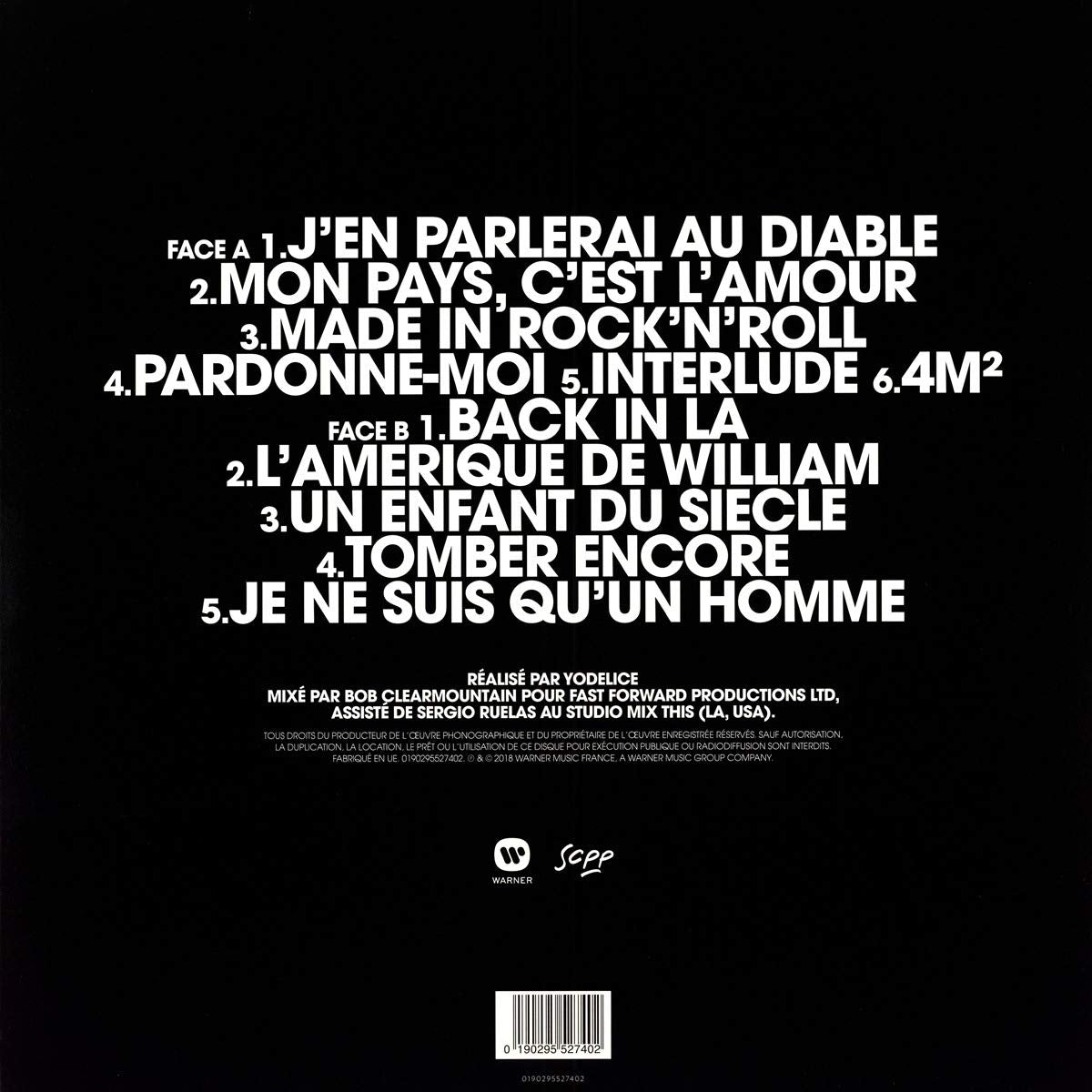 Mon Pays C'Est L'Amour [Import] |