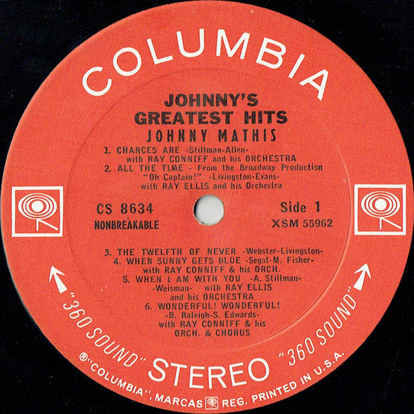 Johnny's Greatest Hits | Very Good Plus (VG+) Near Mint (NM) - POP / USED *EXCELLENT*