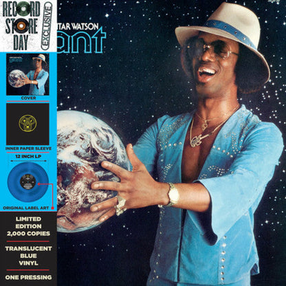 Johnny Watson Guitar - Giant (RSD IEX LTD Blue VINYL LP) | NEW - DISCO *NEW/COLOR*