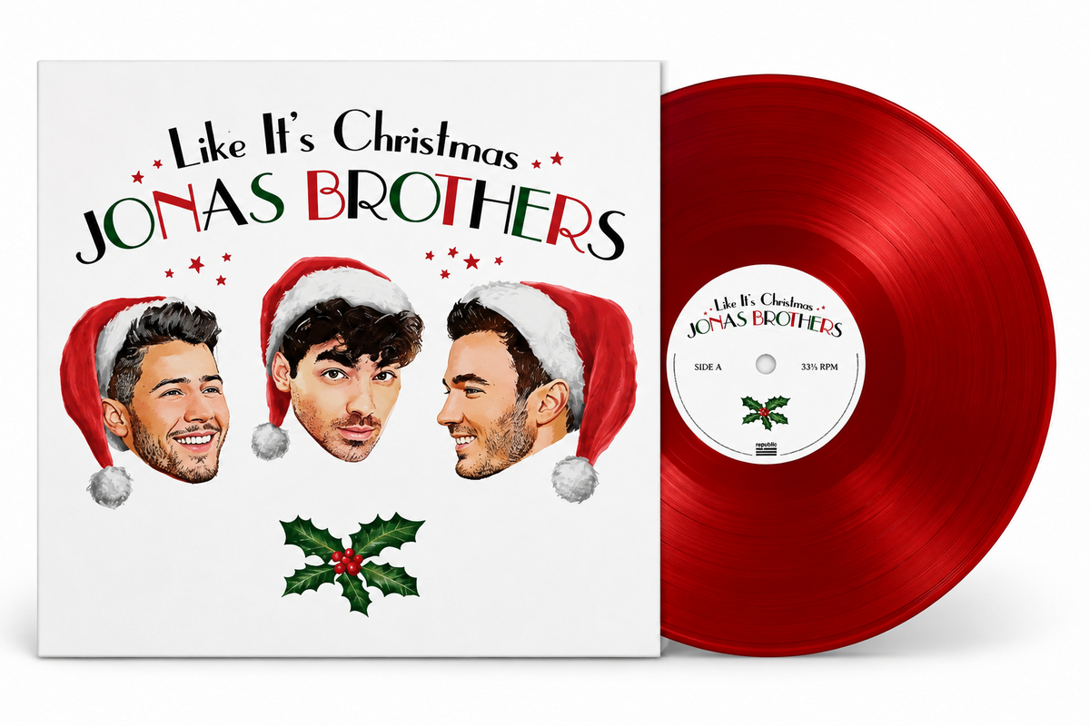 Jonas Brothers - Like It's Christmas [Translucent Red 12" Single] |