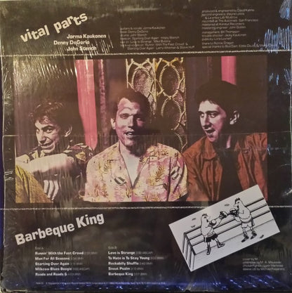 Jorma Kaukonen & Vital Parts - Barbeque King | Near Mint (NM) Near Mint (NM) - BLUES / USED *NEAR MINT*