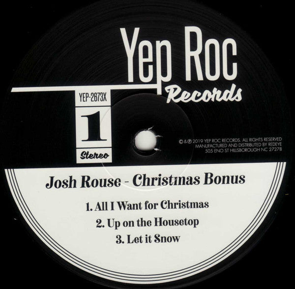 Josh Rouse The Holiday Sounds Of Josh Rouse Yep Roc Records LP Mint (M) Mint (M)