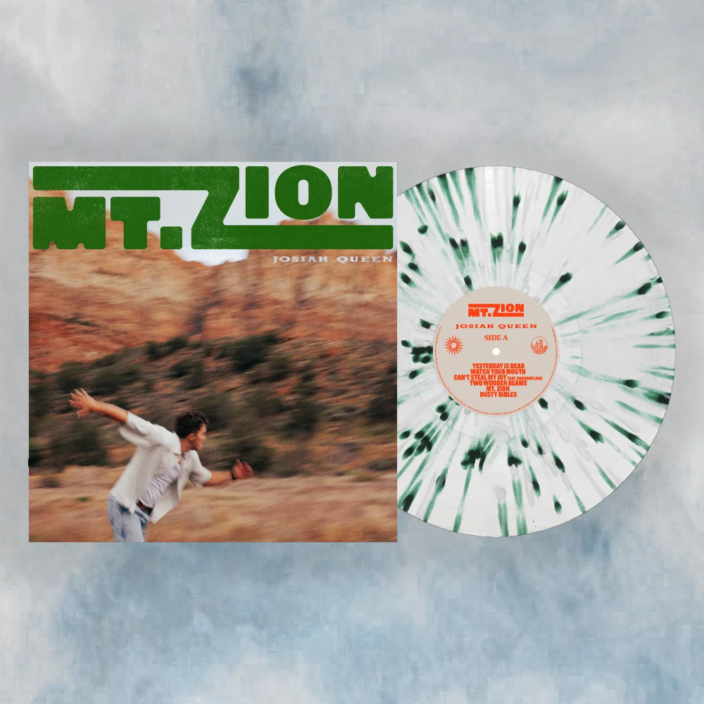 Josiah Queen - Mt. Zion (Alternate Cover) [Clear/Green Splatter Vinyl] |