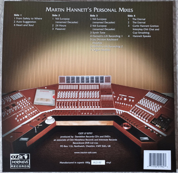 Martin Hannett's Personal Mixes | Mint (M) Mint (M) - NEW WAVE *UNOFFICIAL, COLOR*