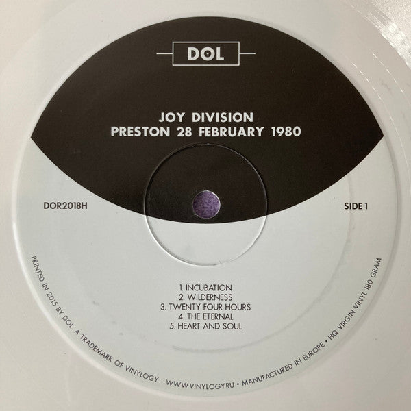 Joy Division - Preston 28 February 1980 | Mint (M) Mint (M) - NEW WAVE *UNOFFICIAL, COLOR*