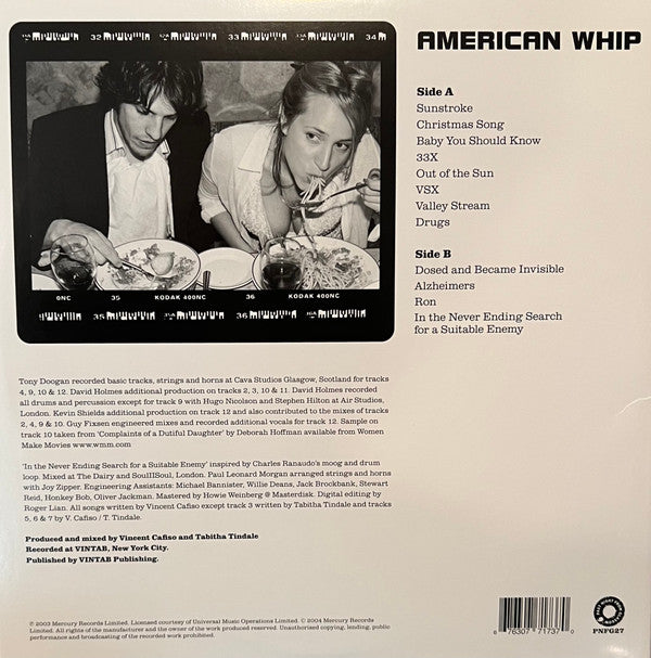 American Whip | Mint (M) Mint (M) - ALT/INDIE *COLOR*