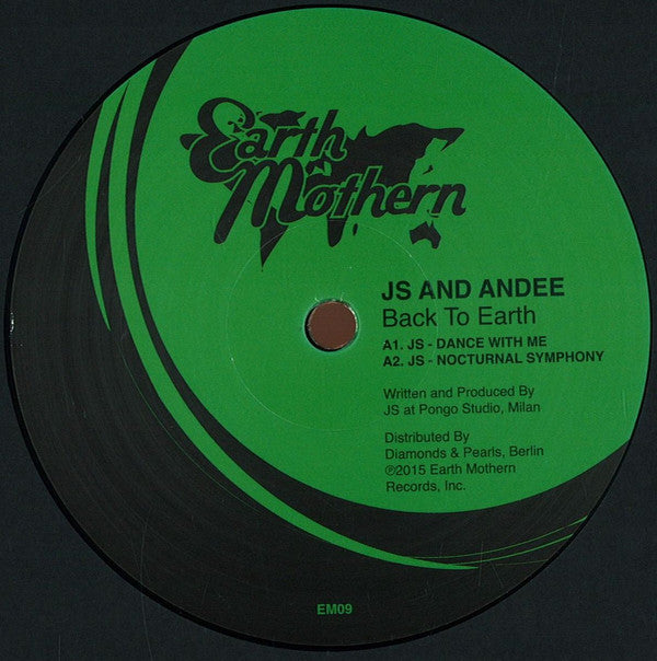 JS (6) And Andee (5) Back To Earth Earth Mothern 12" Mint (M) Generic