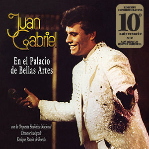 Juan Gabriel - En El Palacio De Bellas Artes (Edición Aniversario) [Translucent Vinyl With Gold Spots] [2LP] |