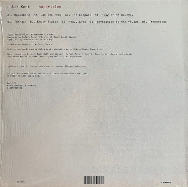 Asperities | Mint (M) Mint (M) - CLASSICAL *SEALED*