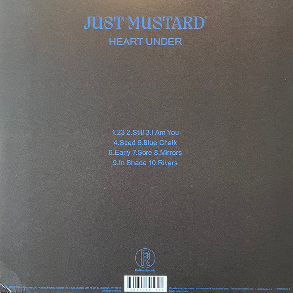 Just Mustard - Heart Under | Mint (M) Mint (M) - ALT/INDIE *COLOR*