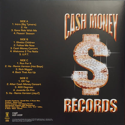 Juvenile (2) 400 Degreez Cash Money Records, Universal Music Special Markets, Republic Records 2xLP, Album, Club, Ltd, RE, RP, Yel Mint (M) Mint (M)
