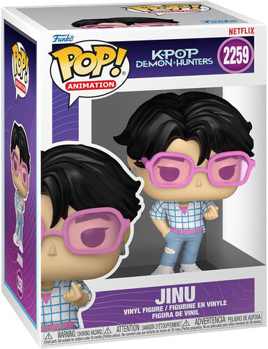 K-Pop Demon Hunters - Funko POP! Anime: KPop Demon Hunters- Jinu (KPDH) (Vinyl Figure, Collectible) |