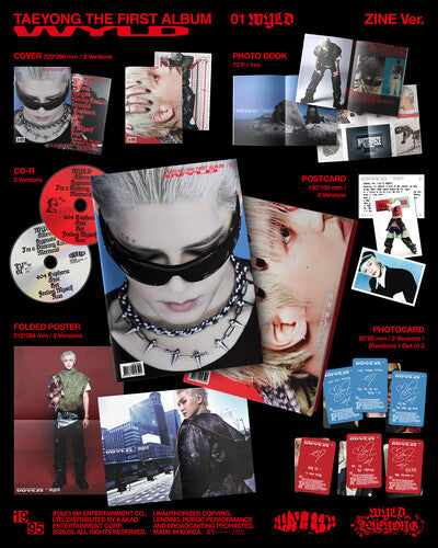 Taeyong - (PRESALE 6/12/26) Wyld - the 1st Album (Zine Ver.) (POSTER CD) | Mint (M) Mint (M) - K-POP *NEW*