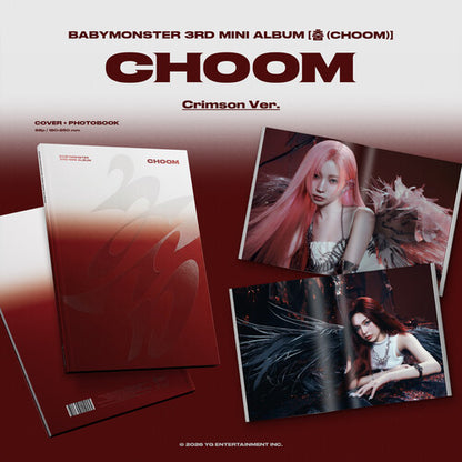BABYMONSTER - (PRESALE 5/8/26) Choom / Choom (POSTER STICKER CD) | Mint (M) Mint (M) - K-POP *NEW*