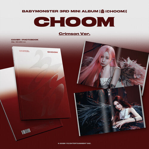 BABYMONSTER - (PRESALE 5/8/26) Choom / Choom (POSTER STICKER CD) | Mint (M) Mint (M) - K-POP *NEW*