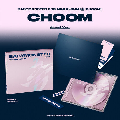 BABYMONSTER - (PRESALE 5/8/26) Choom / Choom (POSTER STICKER CD) | Mint (M) Mint (M) - K-POP *NEW*
