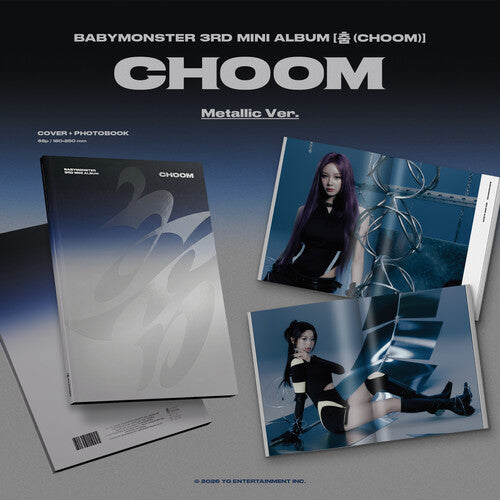 BABYMONSTER - (PRESALE 5/8/26) Choom / Choom (POSTER STICKER CD) | Mint (M) Mint (M) - K-POP *NEW*