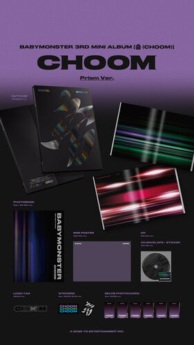 BABYMONSTER - (PRESALE 5/8/26) Choom / Choom (POSTER STICKER CD) | Mint (M) Mint (M) - K-POP *NEW*