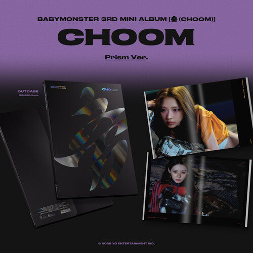 BABYMONSTER - (PRESALE 5/8/26) Choom / Choom (POSTER STICKER CD) | Mint (M) Mint (M) - K-POP *NEW*