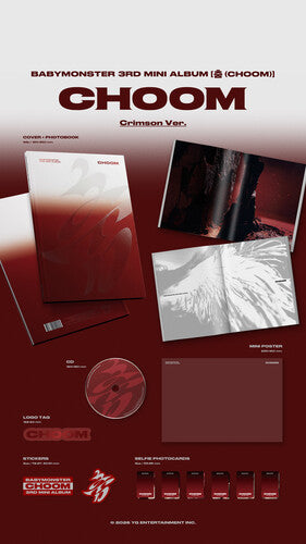 BABYMONSTER - (PRESALE 5/8/26) Choom / Choom (POSTER STICKER CD) | Mint (M) Mint (M) - K-POP *NEW*