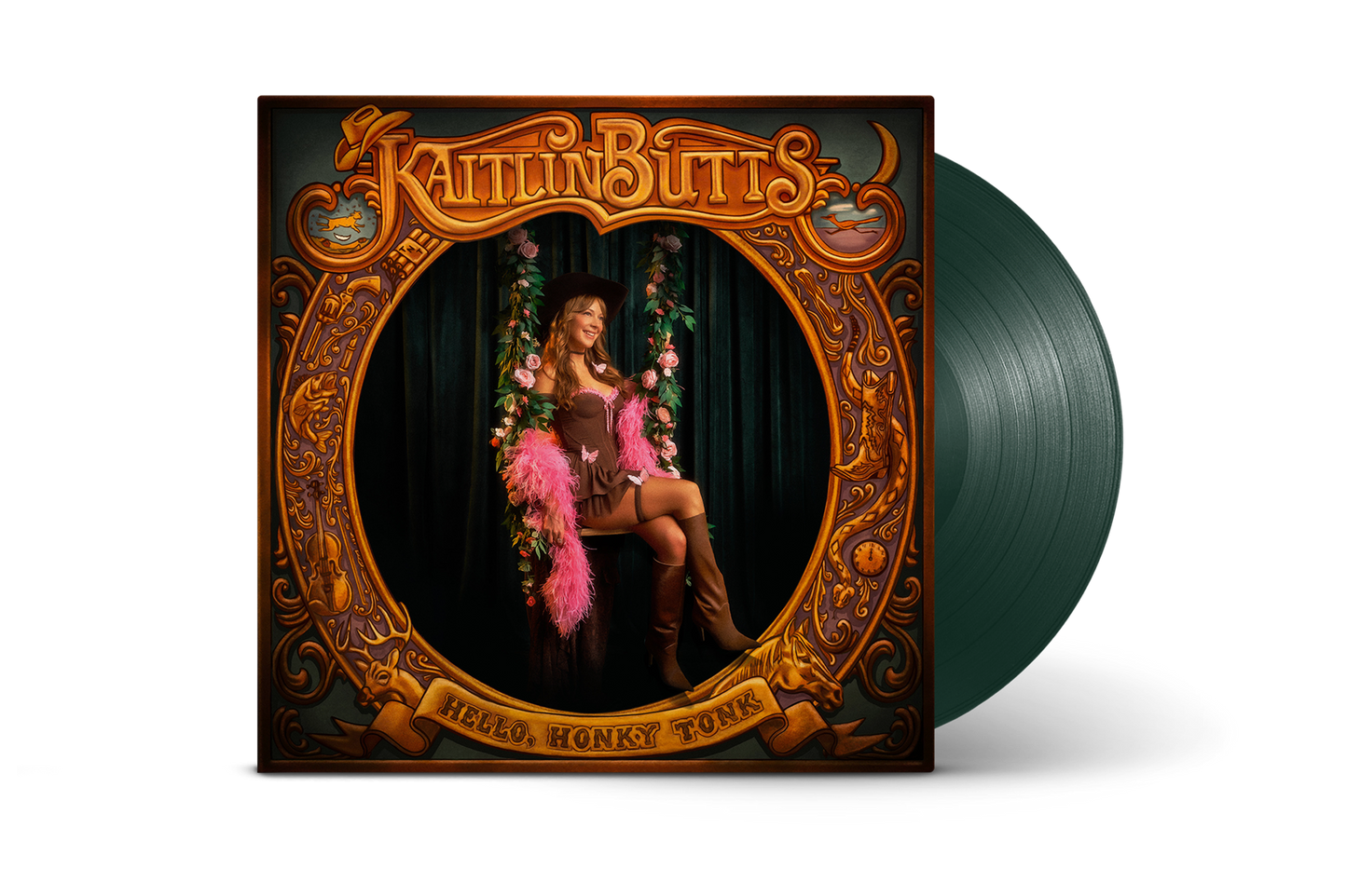 KAITLIN BUTTS - Hello, Honky Tonk (Indie Exclusive) [Curtain Call Green LP] |