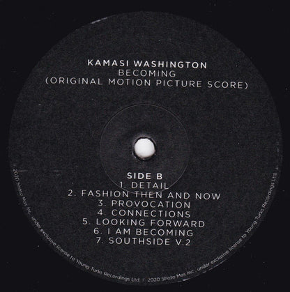 Kamasi Washington Becoming (Music From The Netflix Original Documentary) Young Turks LP Mint (M) Mint (M)