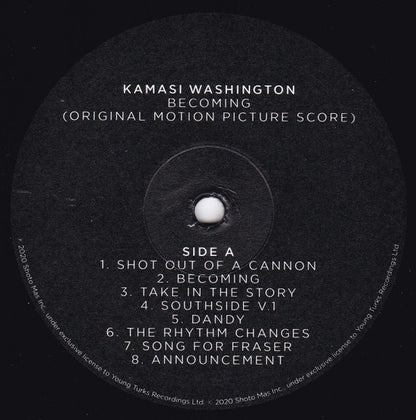 Kamasi Washington Becoming (Music From The Netflix Original Documentary) Young Turks LP Mint (M) Mint (M)