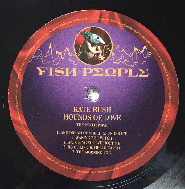 Kate Bush Hounds Of Love Fish People LP, Album, RE, RM, 180 Mint (M) Mint (M)