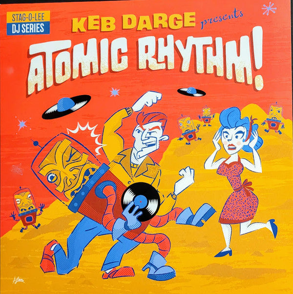 Keb Darge Atomic Rhythm! Stag-O-Lee 2xLP, Comp Mint (M) Mint (M)