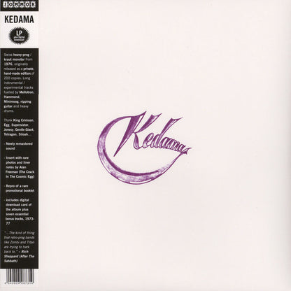 Kedama - Live At Sunrise Studios (VINYL LP) | NEW Mint (M) Mint (M) - ROCK *SEALED*