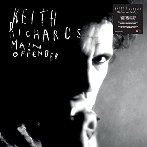 Keith Richards - (PRESALE 7/31/26) Main Offender (LTD Red VINYL LP BMG BGRT682946) | NEW - ROCK *NEW/COLOR*