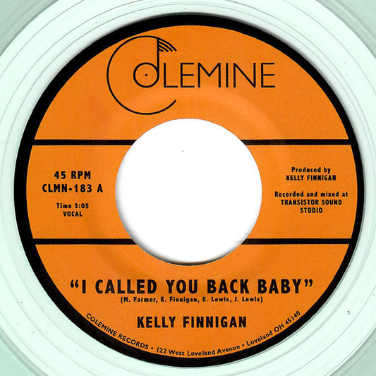 I Called You Back Baby | Mint (M) Generic - FUNK *COLOR*