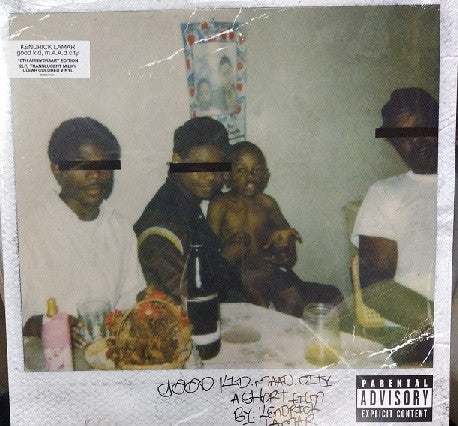 Kendrick Lamar - good kid, m.A.A.d City: 10th Anniversary (MILKY CLEAR VINYL) | Mint (M) Mint (M) - HIP HOP *SEALED/COLOR*