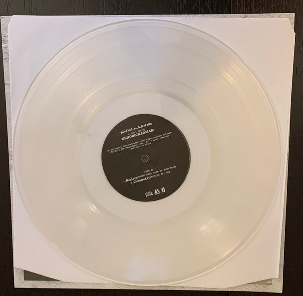 Kendrick Lamar - good kid, m.A.A.d City: 10th Anniversary (MILKY CLEAR VINYL) | Mint (M) Mint (M) - HIP HOP *SEALED/COLOR*