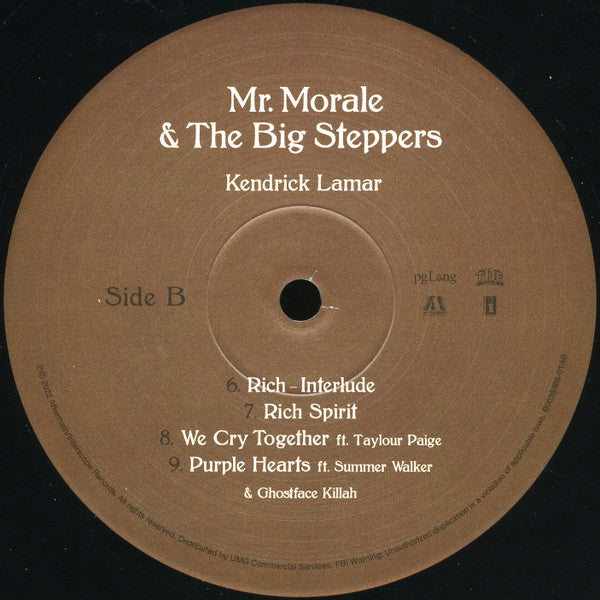 Mr. Morale & The Big Steppers (VINYL) | Mint (M) Mint (M